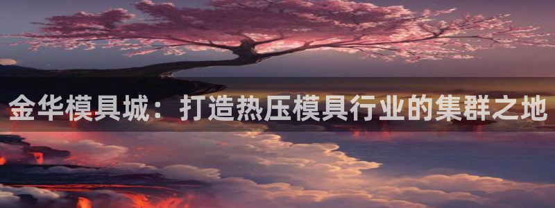 易倍纤酵素效果好吗：金华模具城：打造热压模具行业的集群之