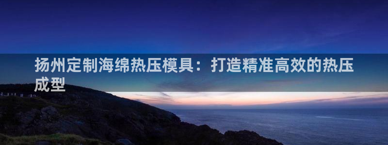 emc易倍ios官网：扬州定制海绵热压模具：打造精准高效