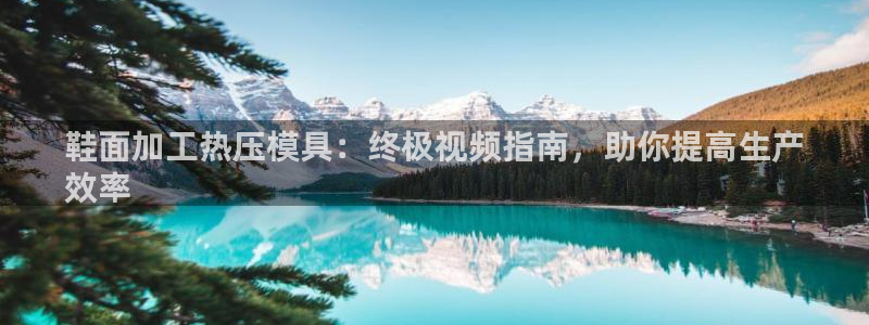 易倍纤减肥价格：鞋面加工热压模具：终极视频指南，助你提高