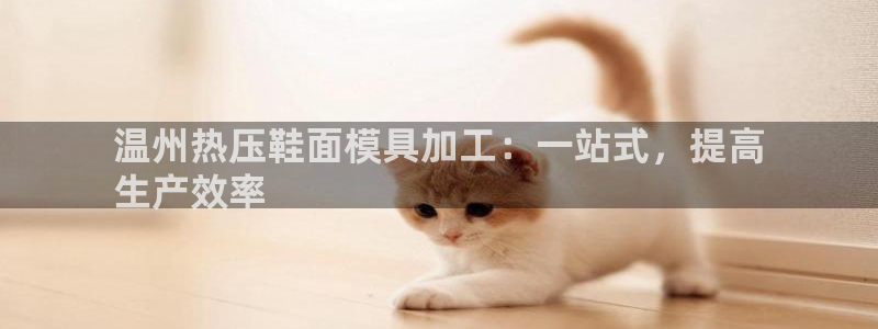 易倍申片能长期服用吗：温州热压鞋面模具加工：一站式，提高