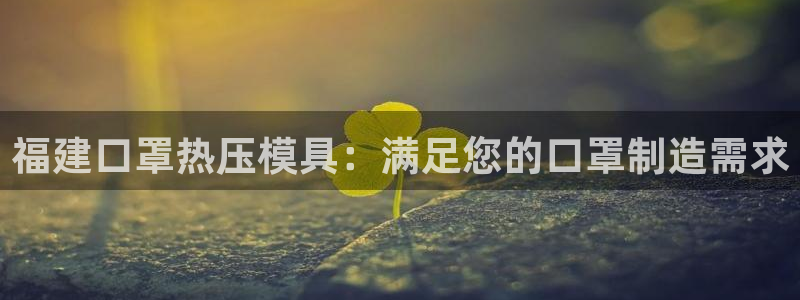 易倍申能长期吃吗：福建口罩热压模具：满足您的口罩制造需求