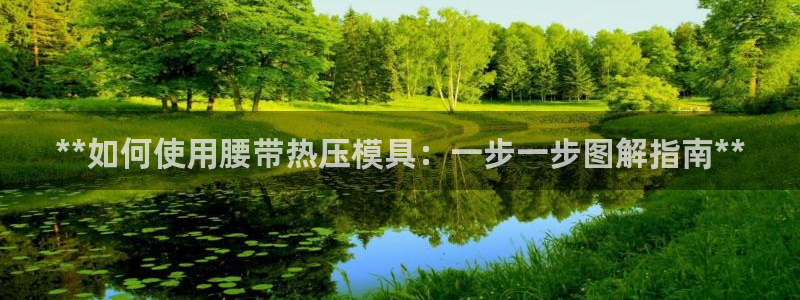 易倍电竞,有球必应：**如何使用腰带热压模具：一步一步图