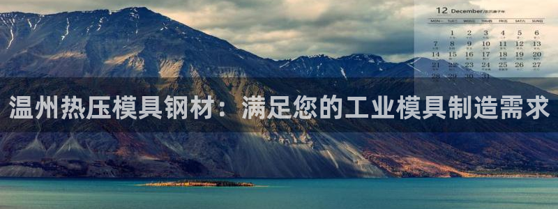 易倍达科技有限公司招聘：温州热压模具钢材：满足您的工业模